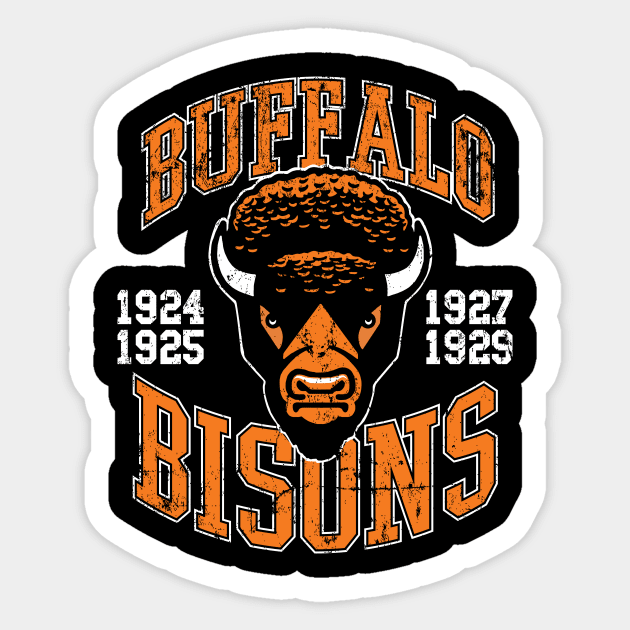 Buffalo Bisons Sticker by MindsparkCreative